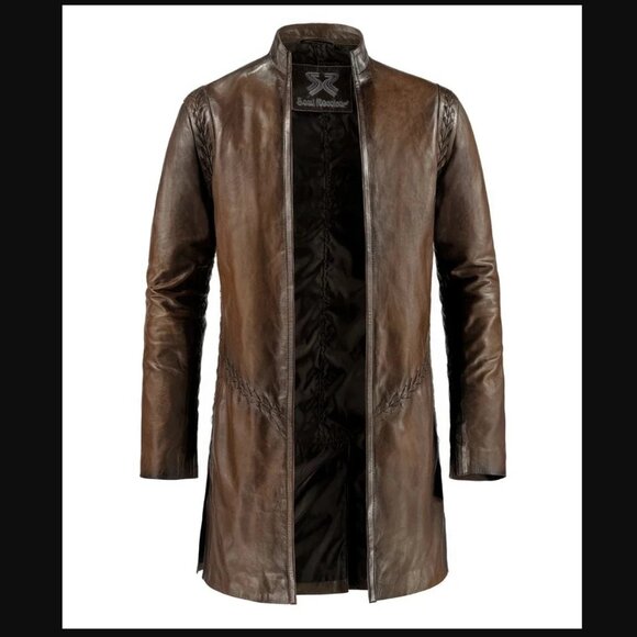 Brown Leather Jacket Soul Revolver - Picture 5 of 5